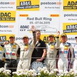 ADAC GT Masters, Red Bull Ring, Siegerehrung